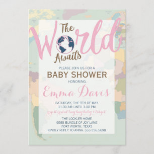 El mundo aguarda la invitación de Baby Shower,