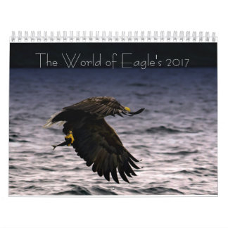 El mundo del calendario de Eagle 2017