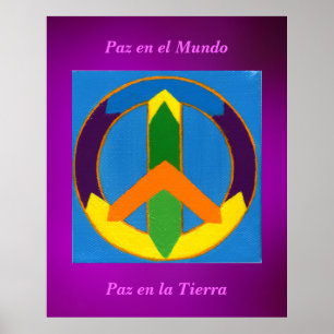 EL Mundo del en de Póster - de Paz