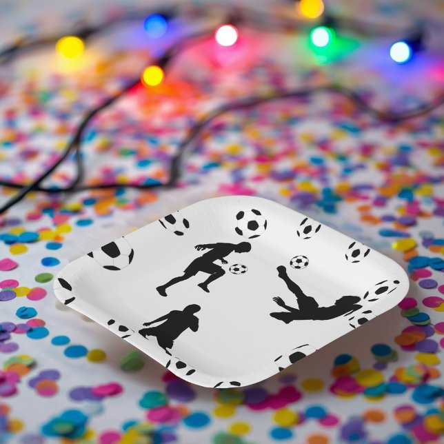 El mundo del plato de papel de fútbol (Subido por el creador)