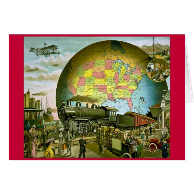 El mundo del transporte 1910 (Anverso (Horizontal))