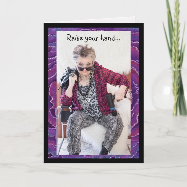 ¿El mundo entero se ha vuelto loco? Tarjeta (Anverso)