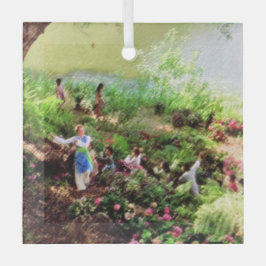 EL MUNDO ES UN Ornamento DE Vidrio CÍRCULO