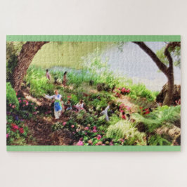 EL MUNDO ES UN Rompecabezas DE CÍRCULO