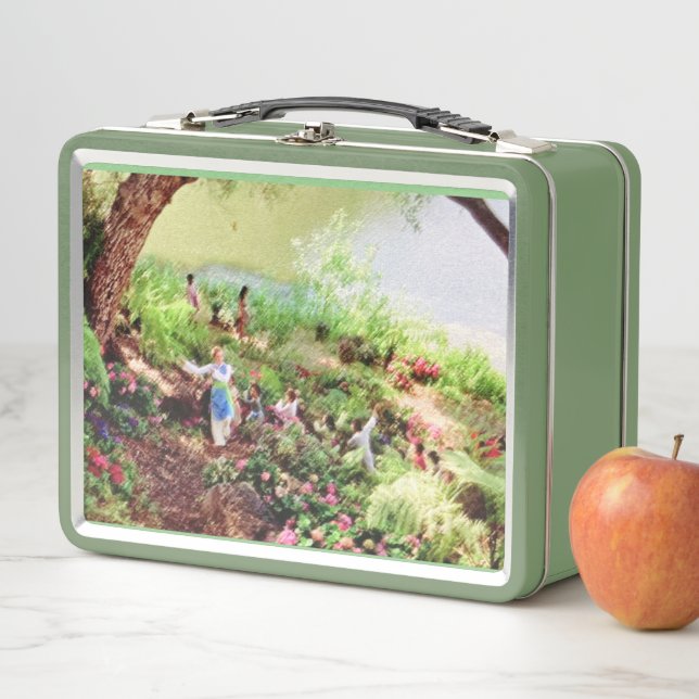 EL MUNDO ES UNA CÍRCULO Metalizado Lunchbox (In situ)