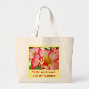 ¡El mundo necesita grandes maestros! Bolsas de man