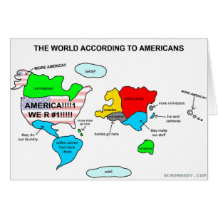 El mundo según americanos