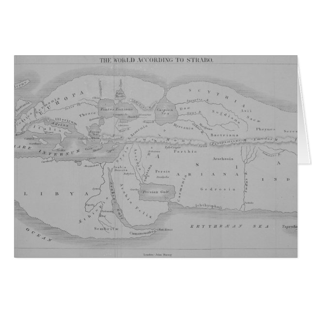 El mundo según Strabo (Anverso (Horizontal))