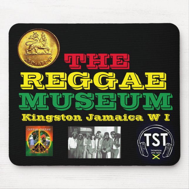 EL MUSEO DE REGGAE  Alfombrilla para ratón (Frente)