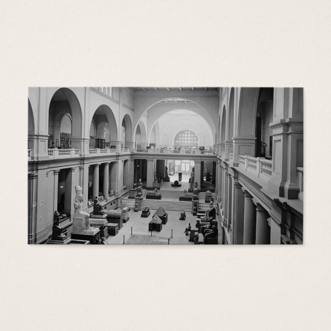 El Museo Egipcio (Interior) hacia 1934 (Frente)