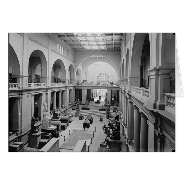 El Museo Egipcio (Interior) hacia 1934 (Anverso (Horizontal))