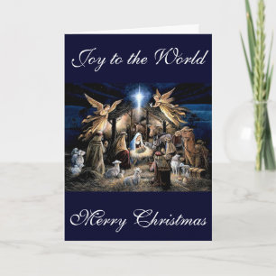 El nacimiento de Jesús Navidad Felicitaciones