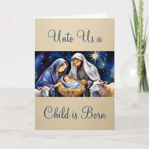 El nacimiento de Jesús Navidad Felicitaciones