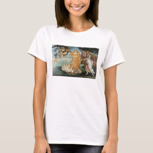 El nacimiento de la parodia de Venus - la camiseta