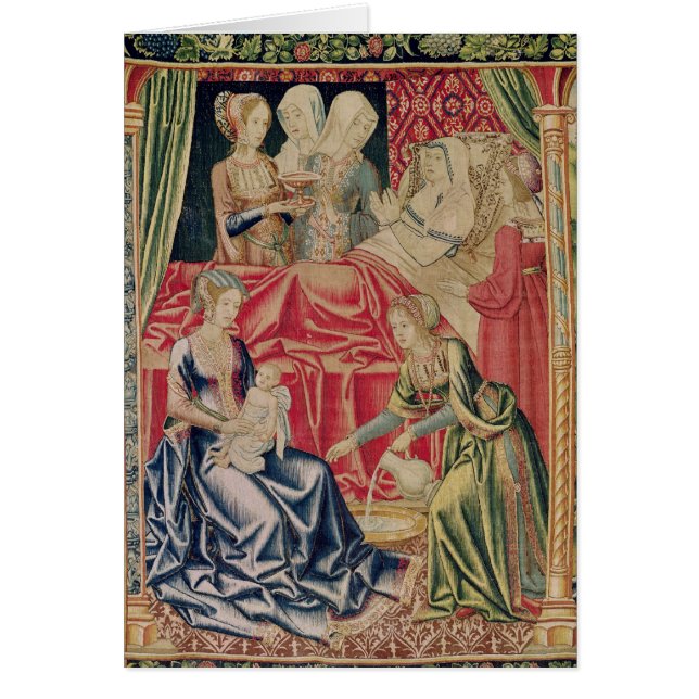 El nacimiento de la Virgen (Frente)