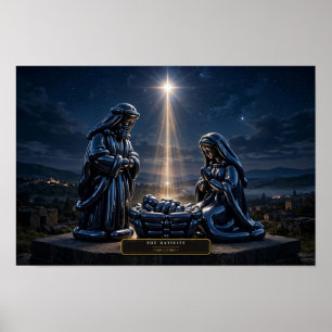 El Nacimiento — Póster de Escultura de Globos