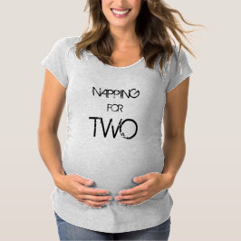El Napping para la camiseta de la maternidad de