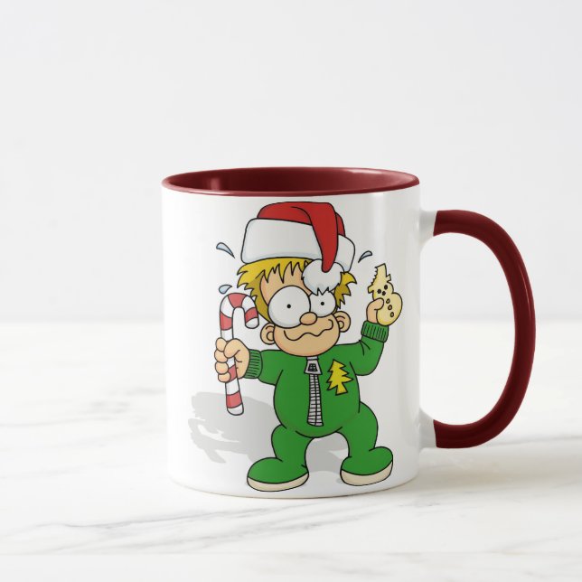 El navidad ató con alambre 1 taza (Derecha)