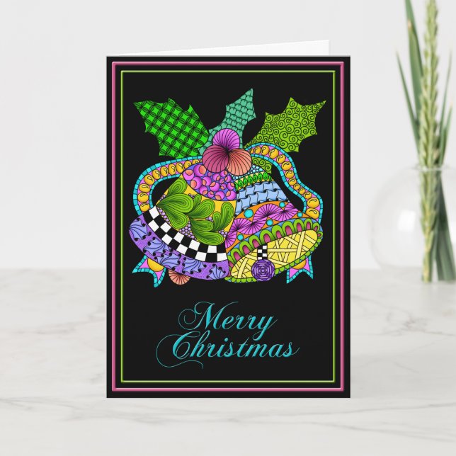 El navidad Belces tuerce negro (Anverso)