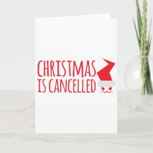 El navidad está cancelado con Santa enojado hace