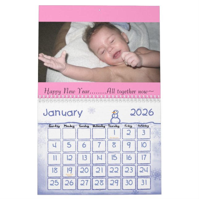 El navidad hace calendarios a nuestra familia (Jan 2026)