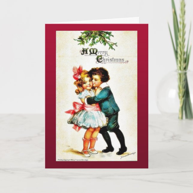 El navidad que saluda con un muchacho abraza a un (Anverso)
