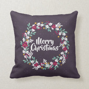 El navidad simple enrruella el Cojín decorativo d
