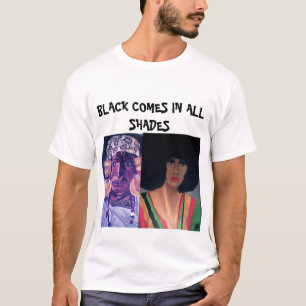 El NEGRO VIENE EN TODA LA camiseta de las SOMBRAS