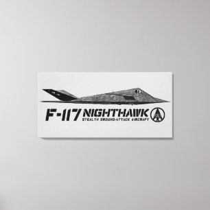 El Nighthawk F-117 estiró la impresión de la lon