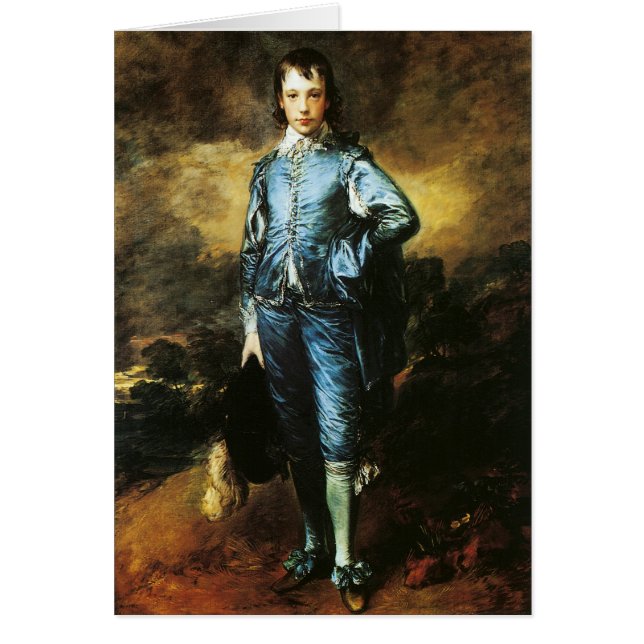 El niño azul, 1770, de Thomas Gainsborough (Frente)