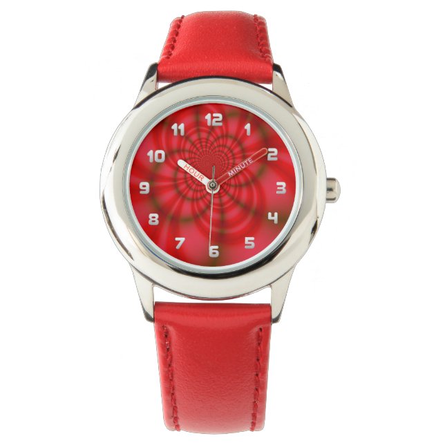 El niño de la Red Candy franquea el reloj fractal (Anverso)