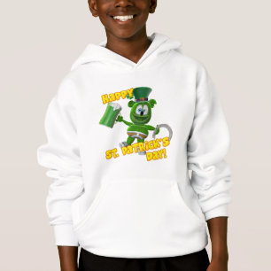 El niño del día del St Patrick gomoso del oso