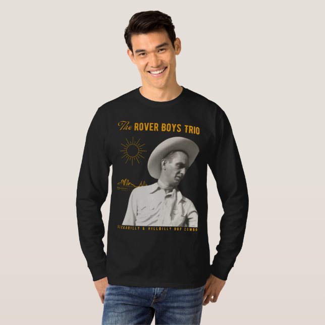 El niño mono de trío de Rover con camiseta de mang (Anverso completo)
