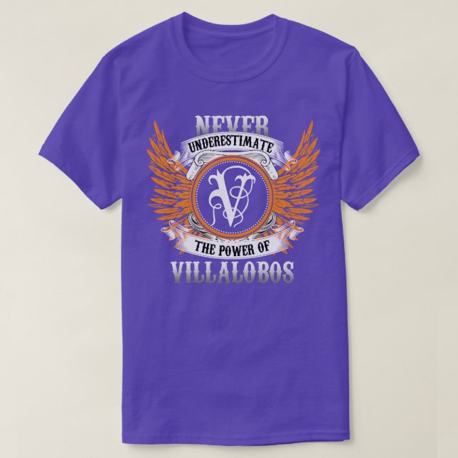 El Nombre De La Camisa De Villalobos Nunca Subesti (Diseño del anverso)