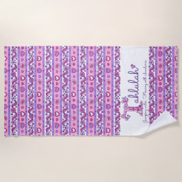 El nombre de Tahlulah significa flor toalla rosa d