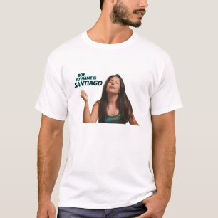 El nombre de Yo del muchacho es camiseta de