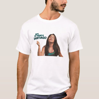 El nombre de Yo del muchacho es camiseta de