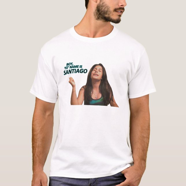 El nombre de Yo del muchacho es camiseta de (Anverso)