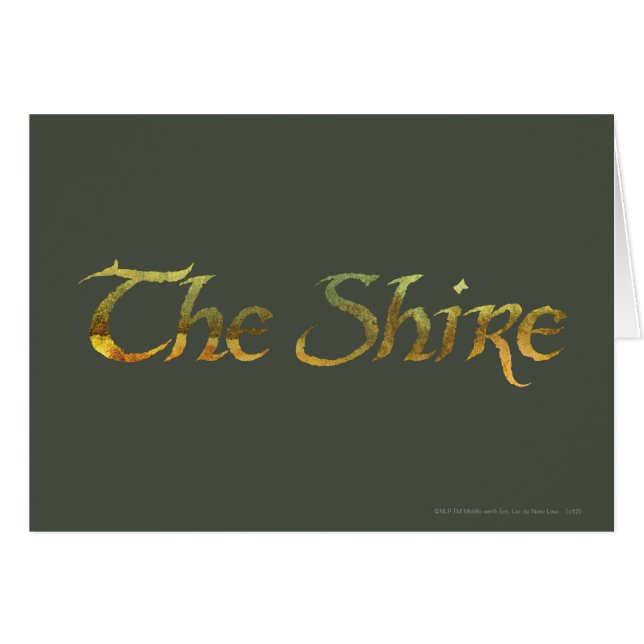 El nombre SHIRE™ texturizado (Anverso (Horizontal))