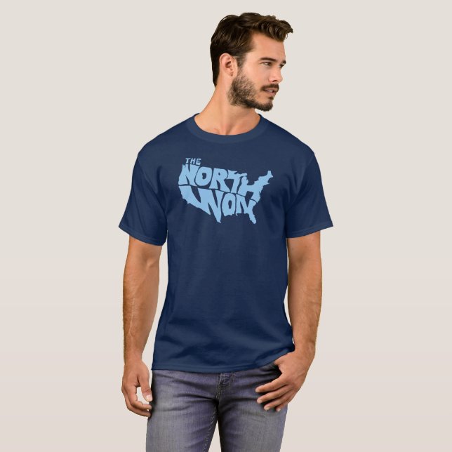 El Norte Ganó Camiseta (Anverso completo)