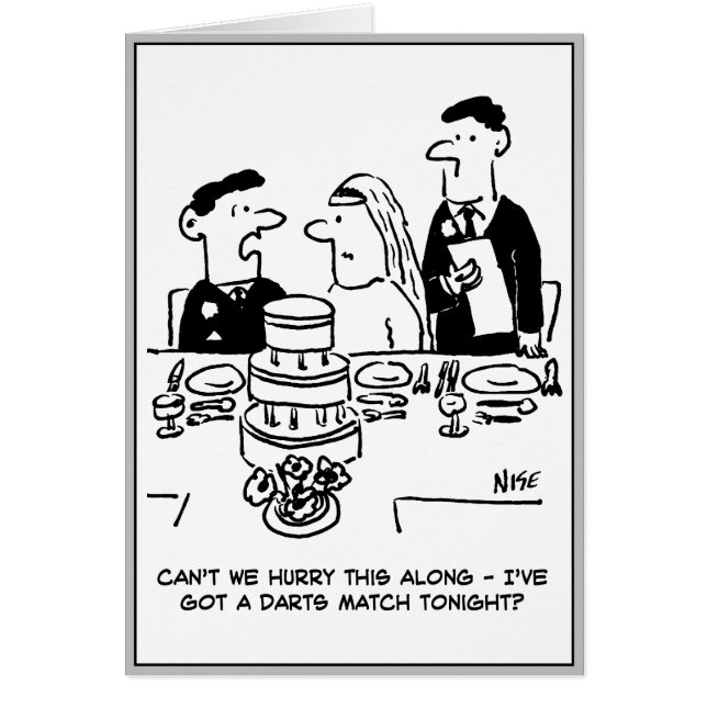 El novio de la recepción de bodas tiene un juego d (Frente)