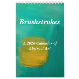 El nuevo calendario de página única Brushstrokes 2