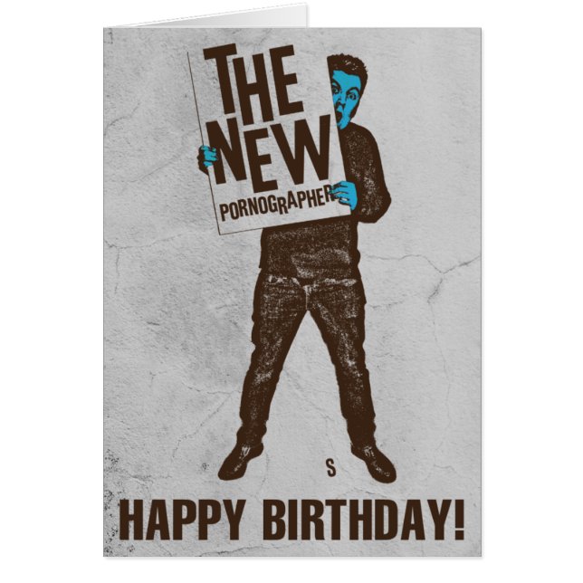 El nuevo Rótulo de los pornógrafos (Frente)