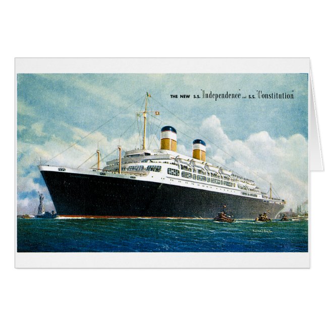 El nuevo S.S. Independence y S.S. Constitution (Anverso (Horizontal))