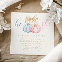 El o ella género revela la invitación del partido