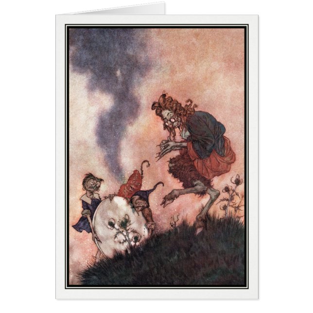 El obgoblin malvado de Edmund Dulac (Frente)