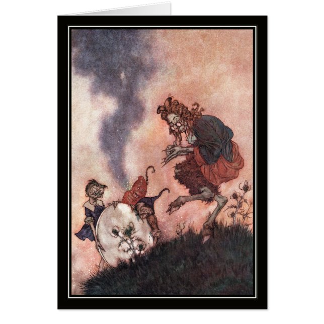 El obgoblin malvado de Edmund Dulac (Frente)