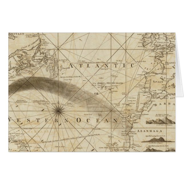 El océano Atlántico (Anverso (Horizontal))