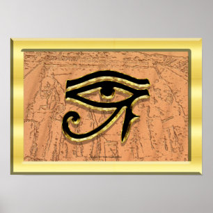 El ojo de la impresión de Horus