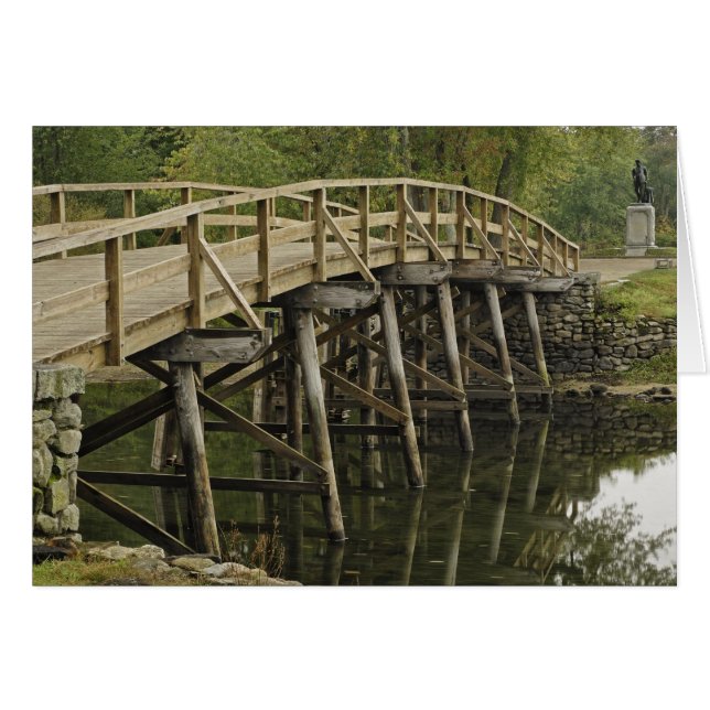El Old North Bridge, Minute Man National (Anverso (Horizontal))